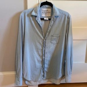 Frank & Eileen chambray denim shirt
